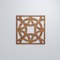 Ekena Millwork Large Brownsville Decorative Fretwork Wood Wall Panels, Walnut, 23 3/8"W x 23 3/8"H x 3/8"T WALW24X24X0375BNEWA - alternate 2